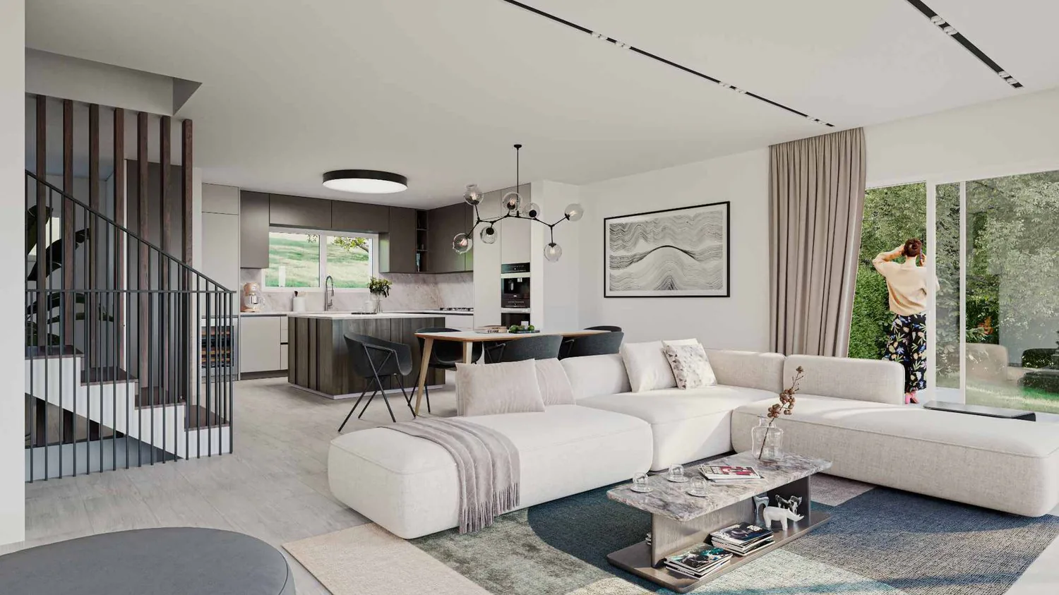 Four contemporary villas in the heart of a green oasis - Plot 2