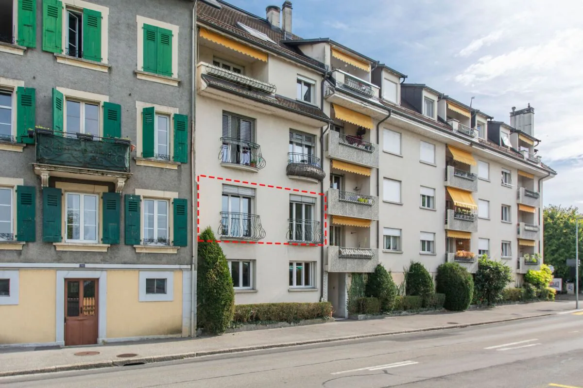 Appartement de 4.5 pièces face au lac, au coeur de Villeneuve