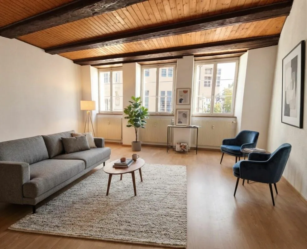 DUPLEX von 2.5 Zimmern mit sichtbaren Balken im Herzen der Altstadt von Biel