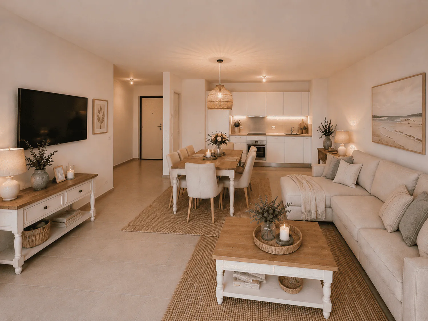 Modern and recent 2.5 room apartment, never inhabited