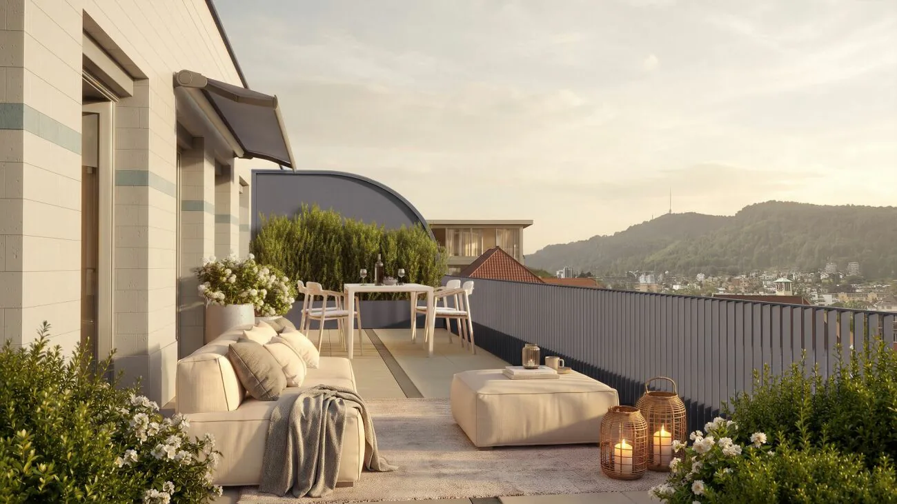 Exklusive Terrassenwohnungen mit traumhaftem Uetlibergblick