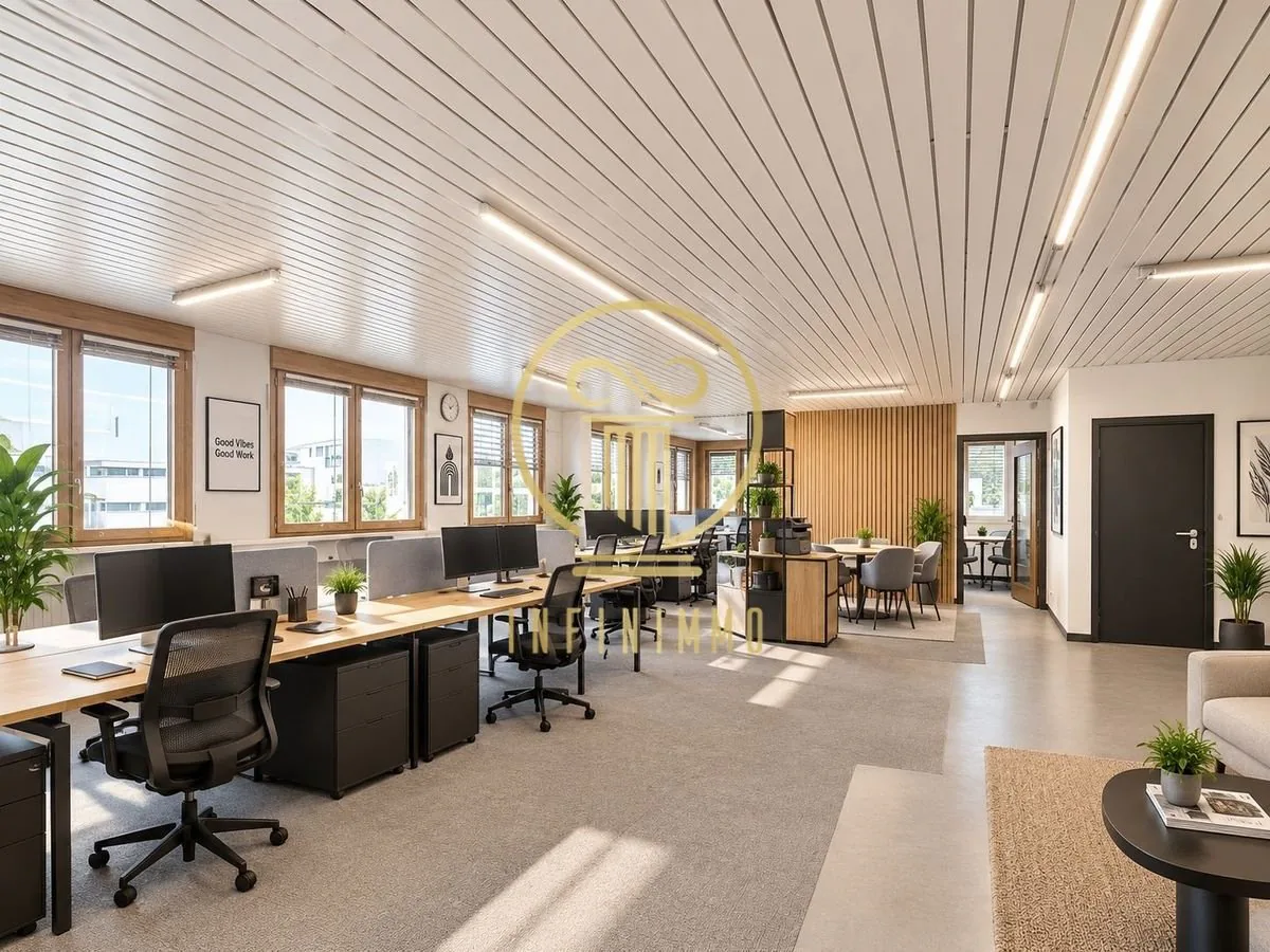 MORGES - Belle opportunité pour votre entreprise : 250 m² modulables avec vue sur le lac