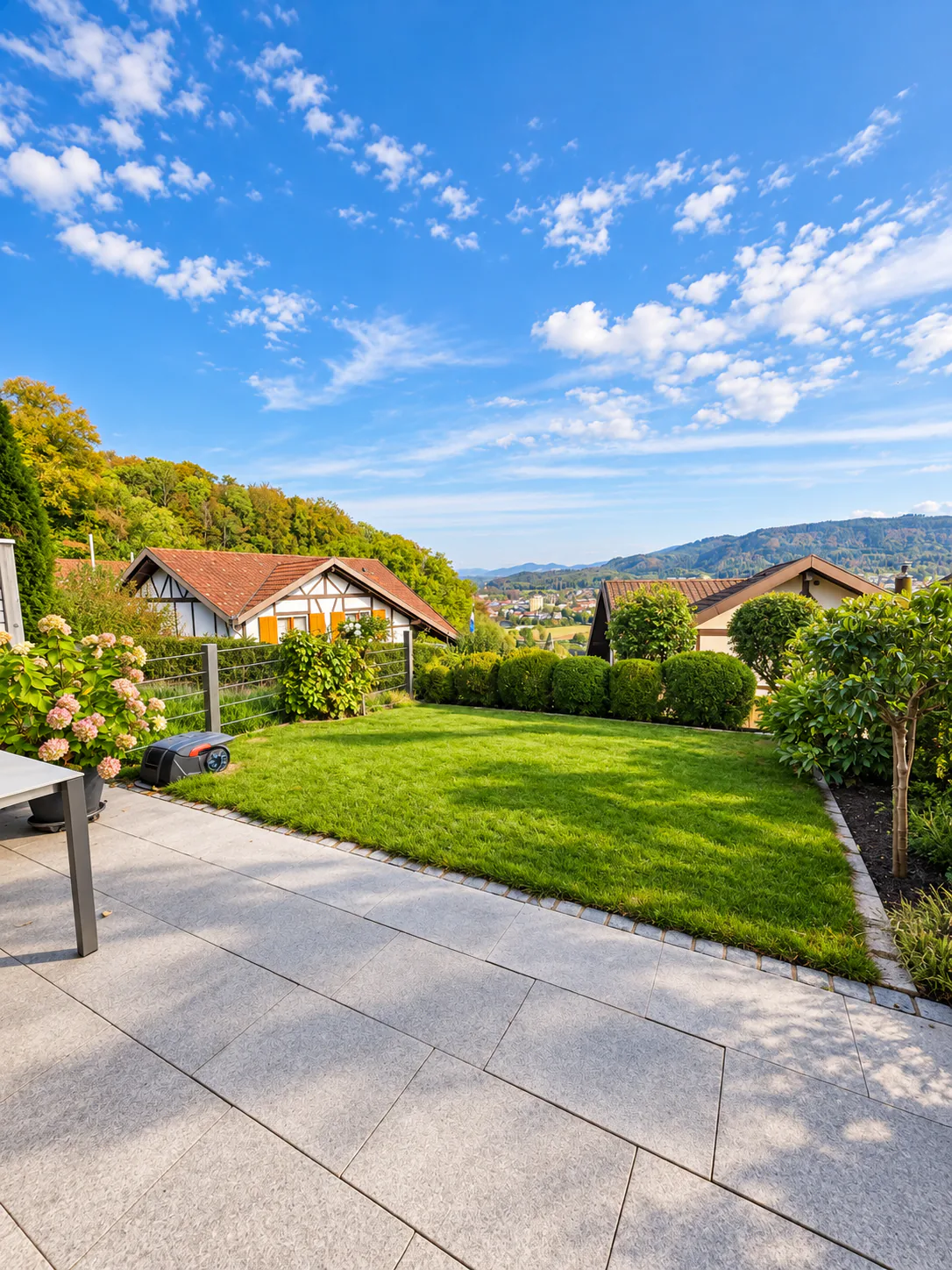 Wunderschönens, helles Reihenhaus mit Terrasse, Balkon und traumhaftem Ausblick in Stein AG