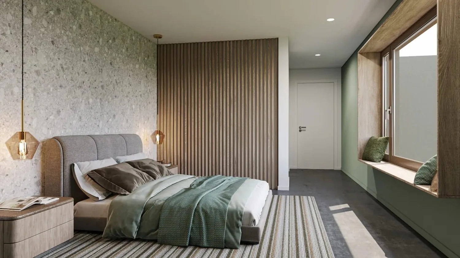 6.5 Room Attic Apartment with 170 m² Rooftop Terrace