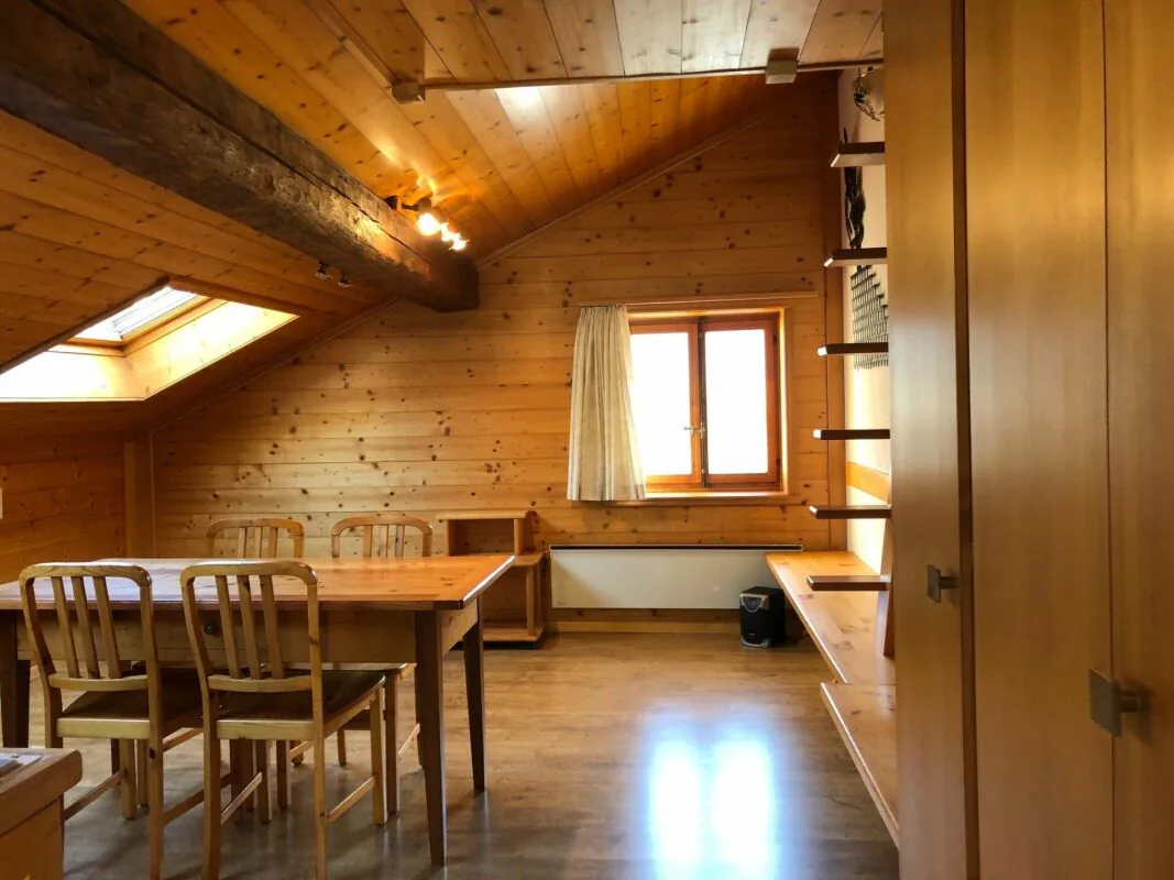 Studio with large terrace in Châtaignier district
