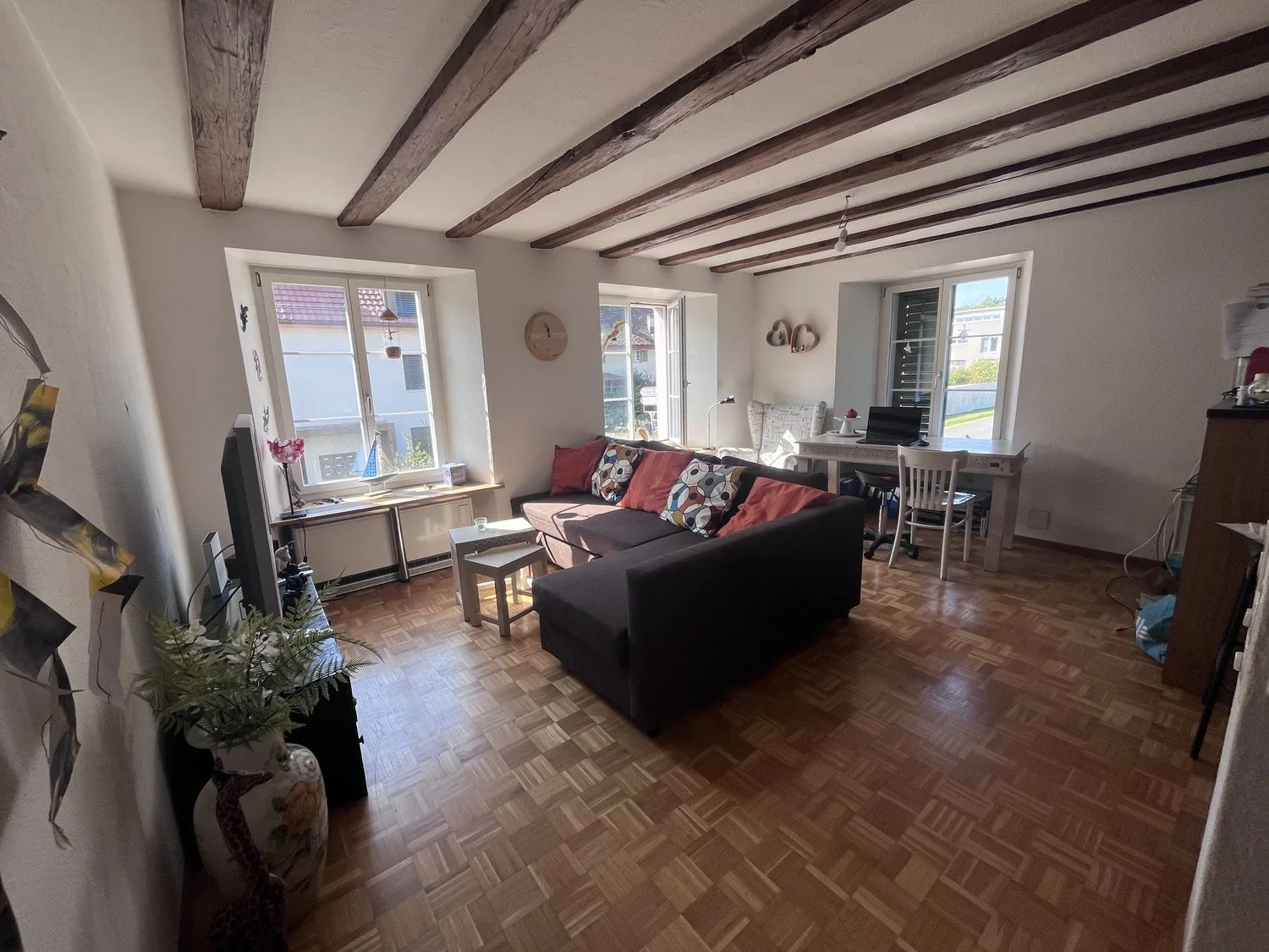 2½ ZI-WOHNUNG IN HOMBRECHTIKON (ZH), MÖBLIERT, TEMPORÄR