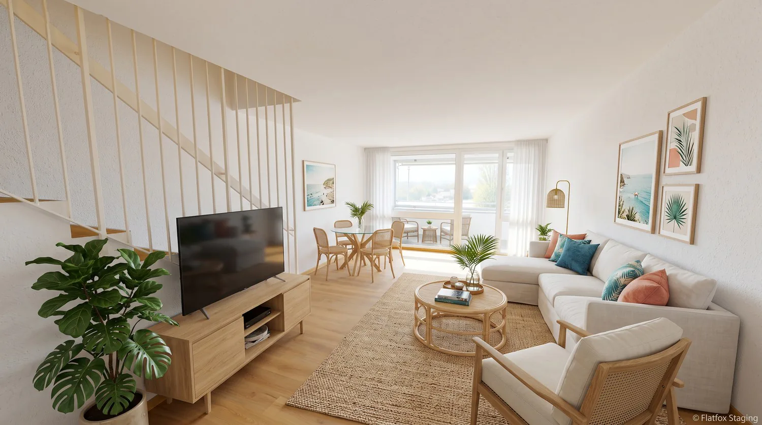 3-Zimmer-Wohnung (Maisonette) in Bellach (befristet bis 31.08.2027)
