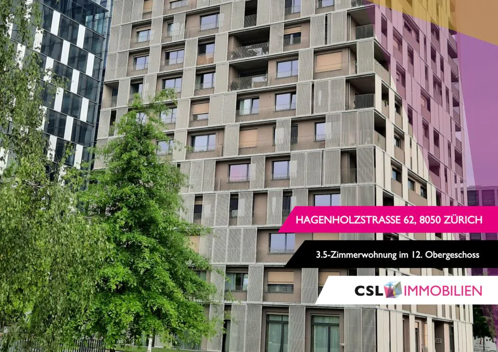 Arrive and feel at home - Your new 3.5-room apartment in Oerlikon