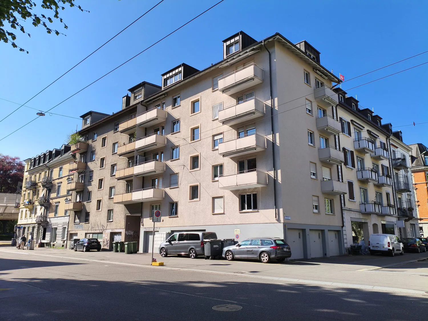 Helles 1-Zimmer-Apartment in Zürich Wiedikon