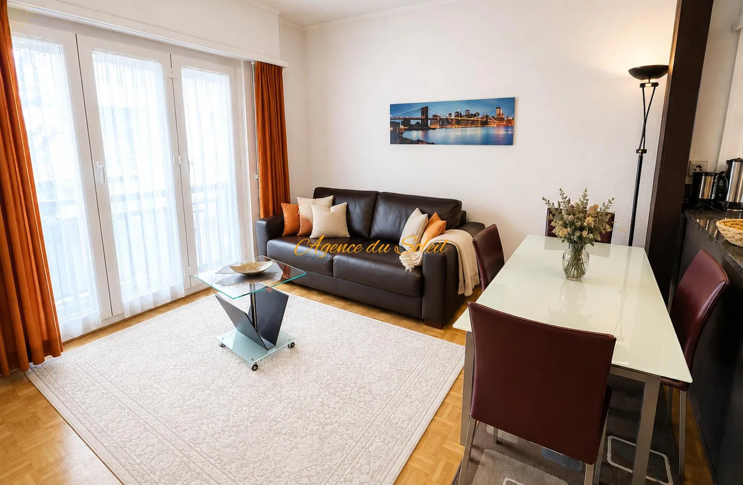 À louer pour la saison d'hiver : Bel appartement 2.5 pièces au bord du golf Severiano Ballesteros !