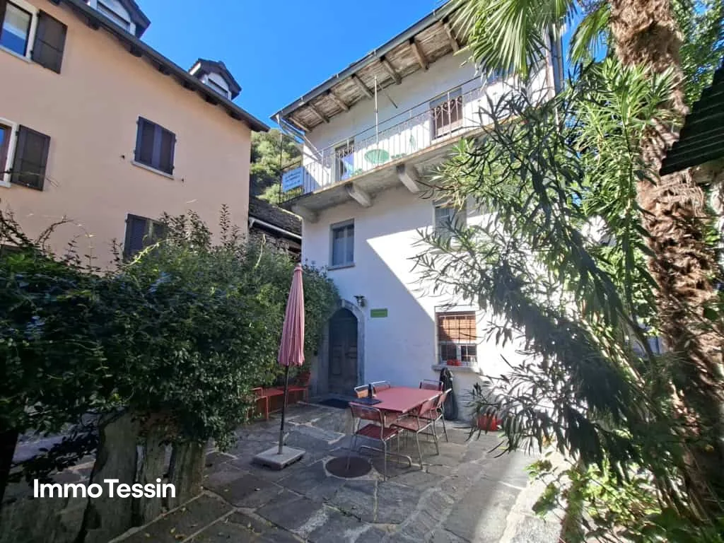 Historic Patrician House in Moghegno - where Ticino charm meets modern living comfort