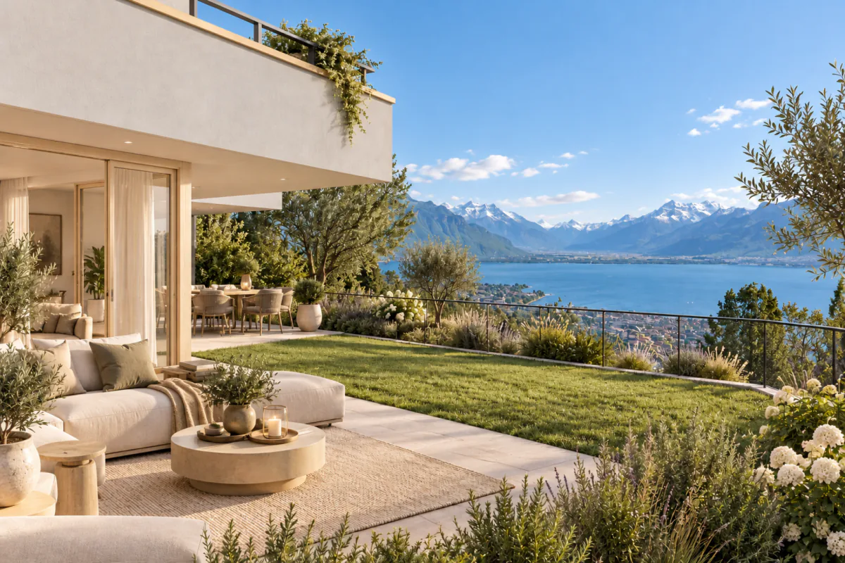 In Chardonne, Auréa bietet eine andere Art, die Riviera zu bewohnen!