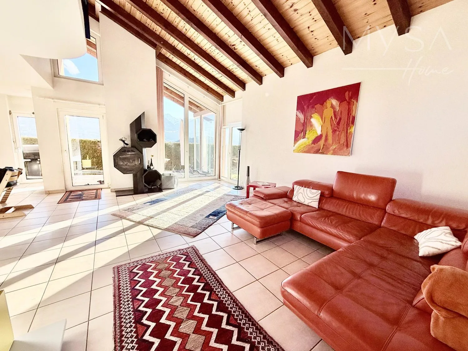 Bella villa familiare in vendita a Savièse (Ormône)