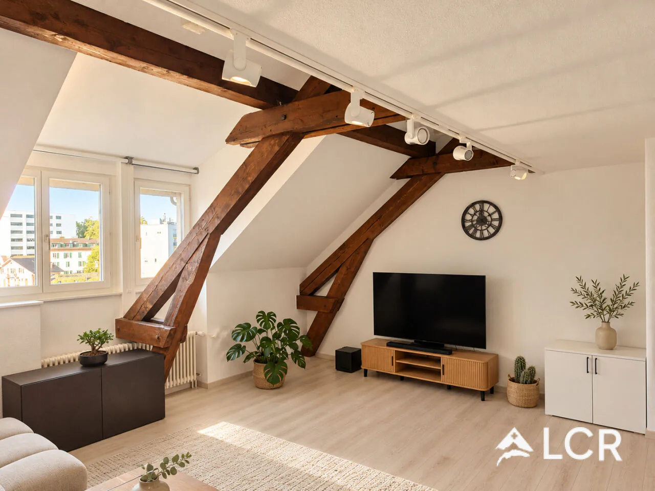 Beautiful partially furnished 3.5-room duplex in Lausanne