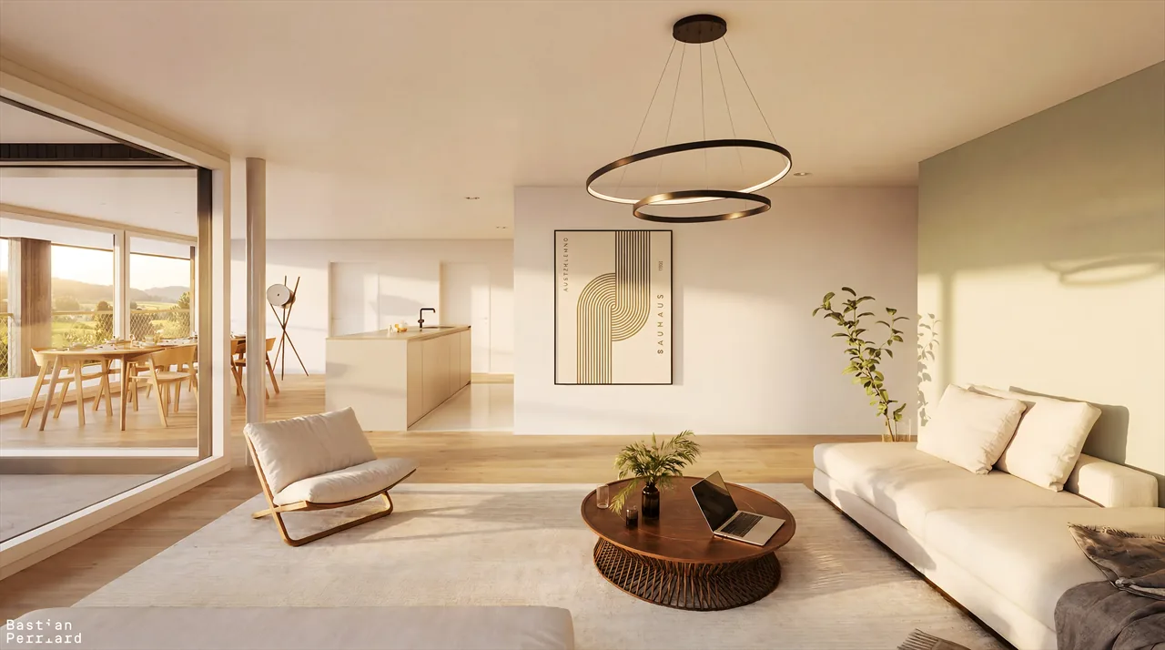 Sale of 6 apartments with 4.5 and 5.5 rooms in Corminboeuf