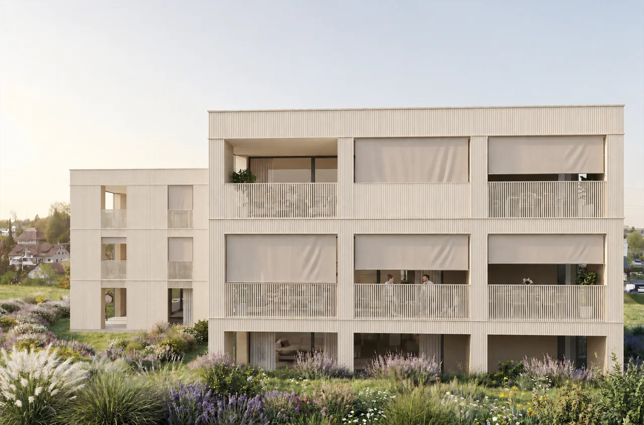 Sale of 6 apartments with 4.5 and 5.5 rooms in Corminboeuf