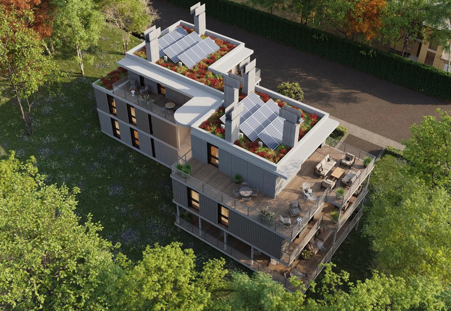 ISA 13 lot A2 ? 2.5 rooms with large outdoor area in Lausanne