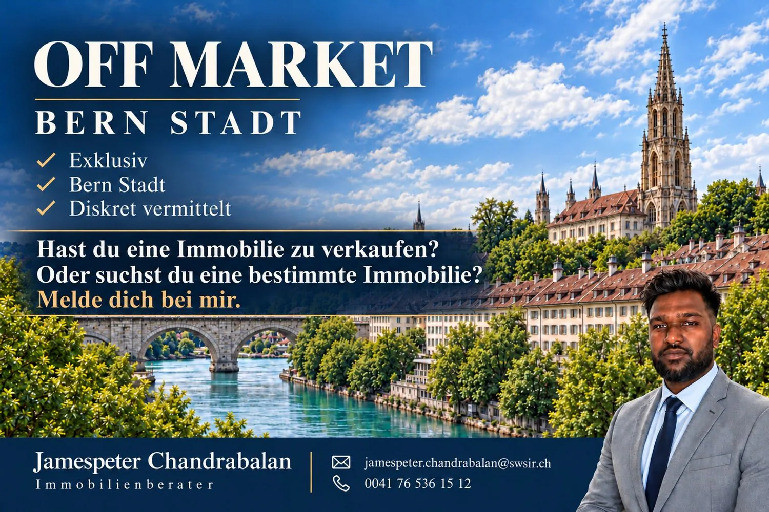 Magnifique villa à Berne - en exclusivité Off Market
