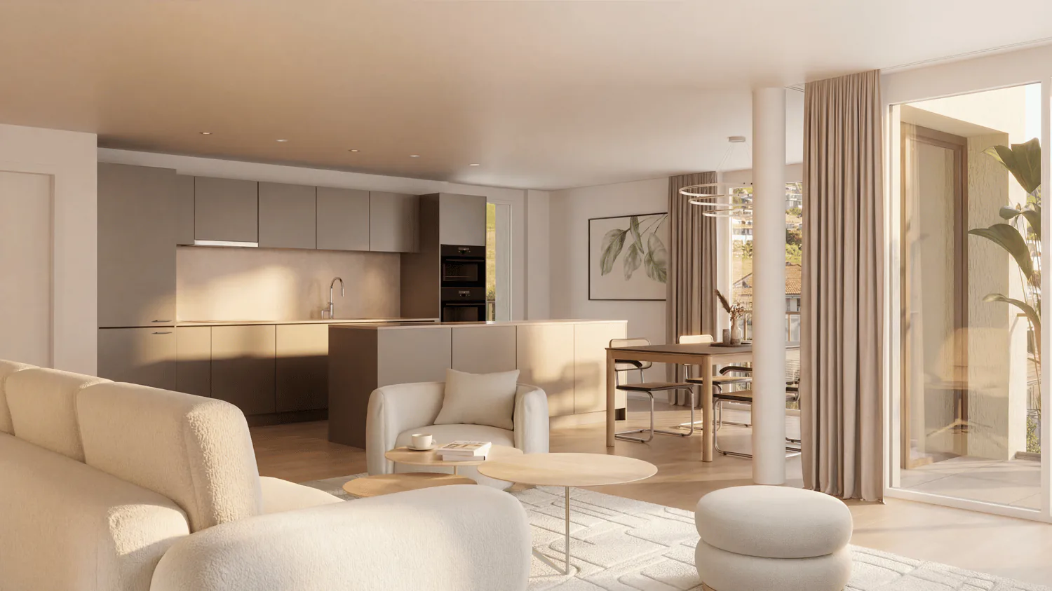 Appartement de jardin exclusif avec beaucoup d'intimité – vivre sur Rundiweg à Uetikon am See