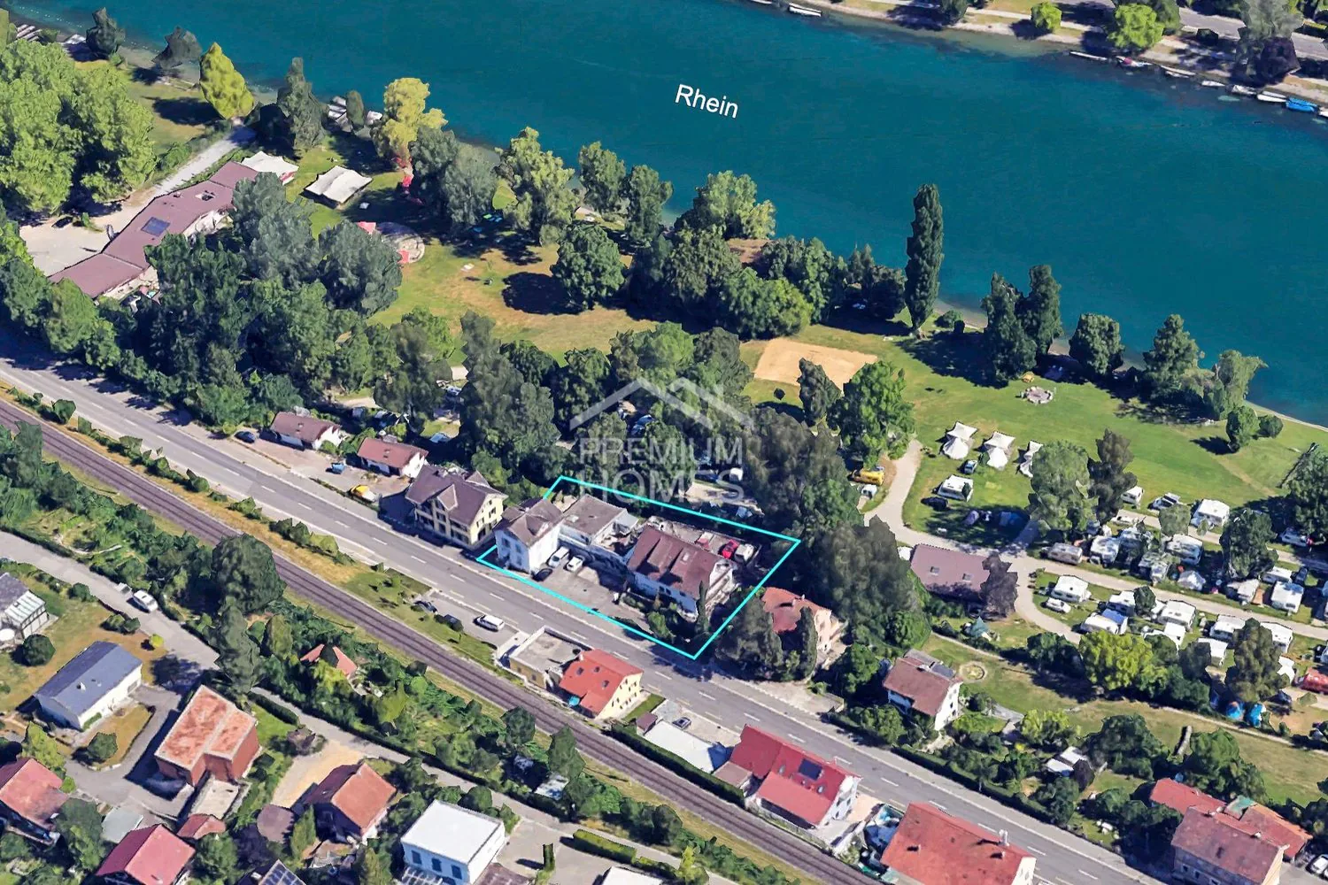 Investissement avec avenir - Emplacement attractif sur le Rhin