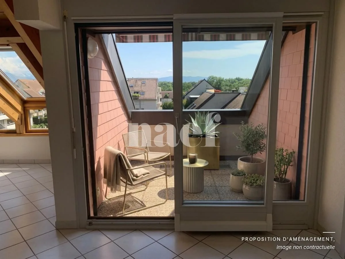 Charmant duplex de 5.5 pièces au 4ème étage avec balcon
