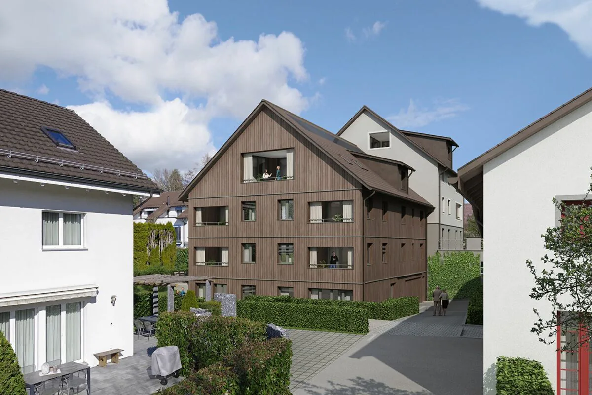 BEZUGSBEREIT AB Januar 2027! Landwohnen in Stadtnähe: Neubauwohnungen im Herzen des Dorfes