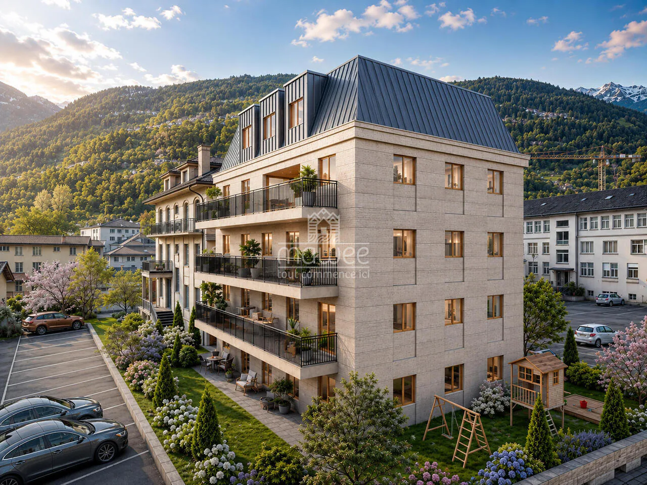 RESIDENCE LA ROMANDE - IL VOSTRO APPARTAMENTO DUPLEX ALL'ULTIMO PIANO A MARTIGNY