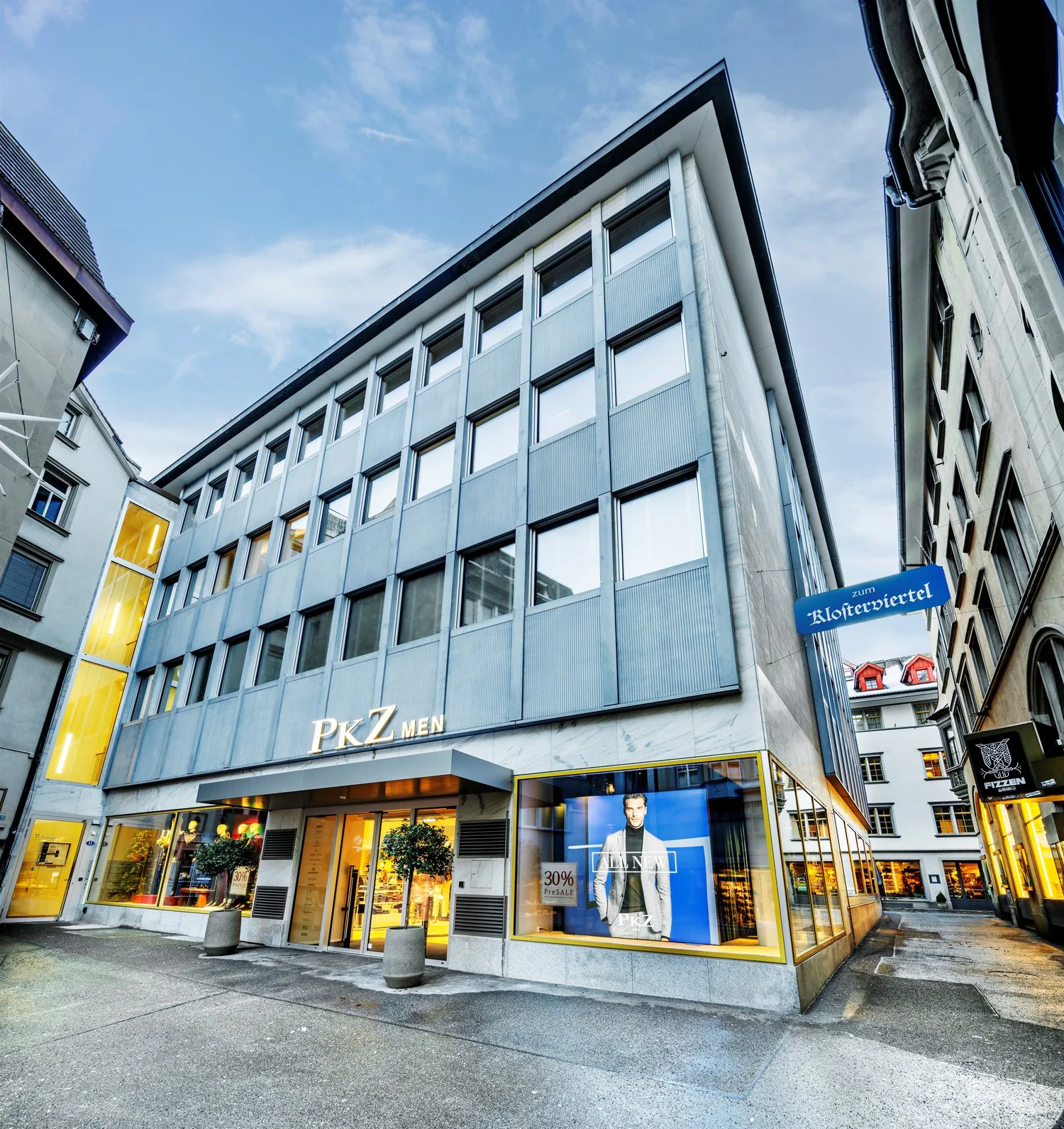 Storage spaces in the city center