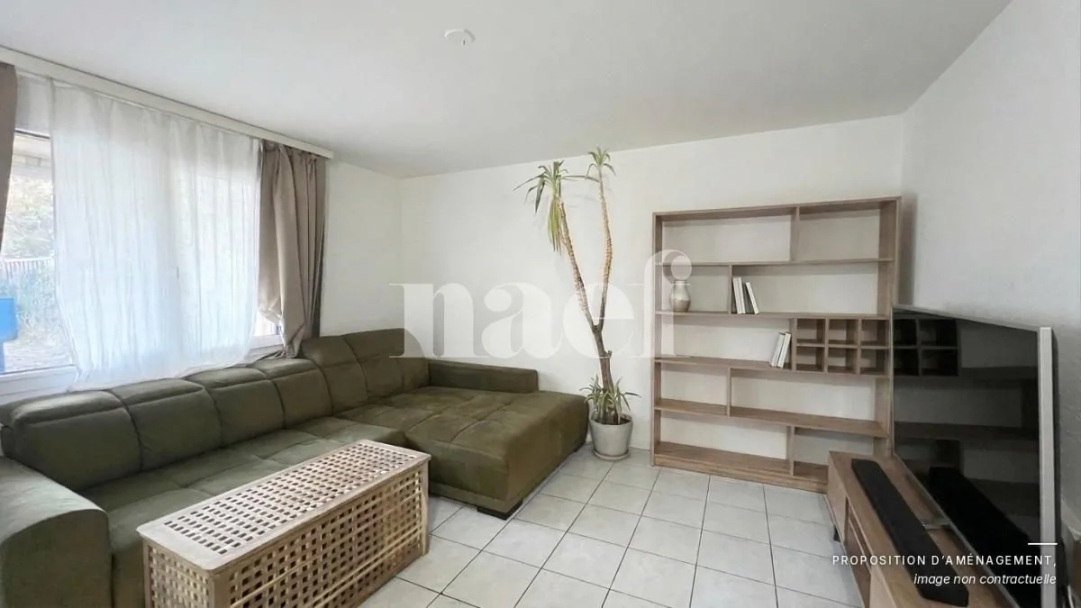 For rent: 2.5-room apartment with private garden