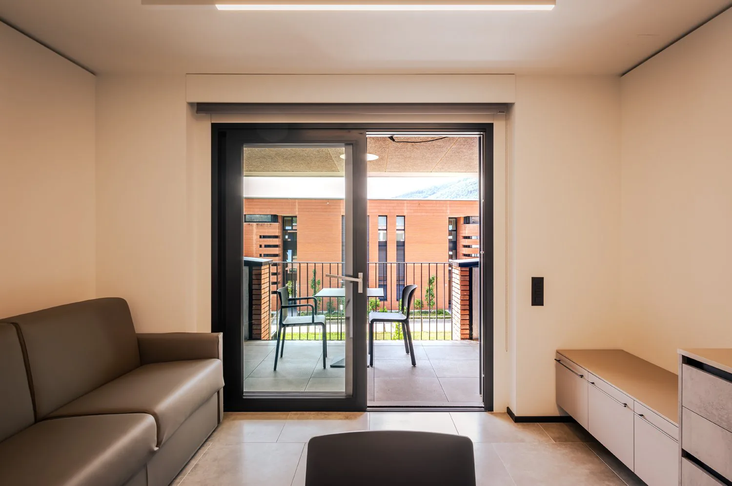 RIVA SAN VITALE - APPARTMENT 1.5 MEUBLÉ AVEC BALCON (ref. 208)