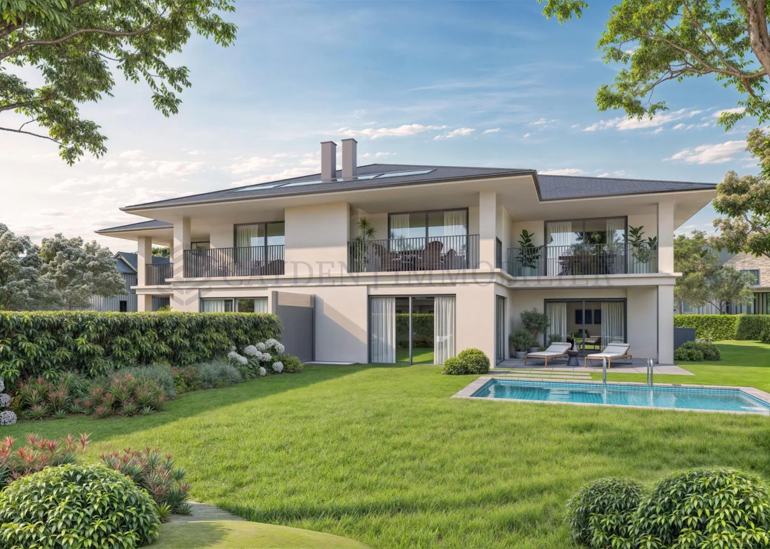 Angrenzende Villa - Grundstück B