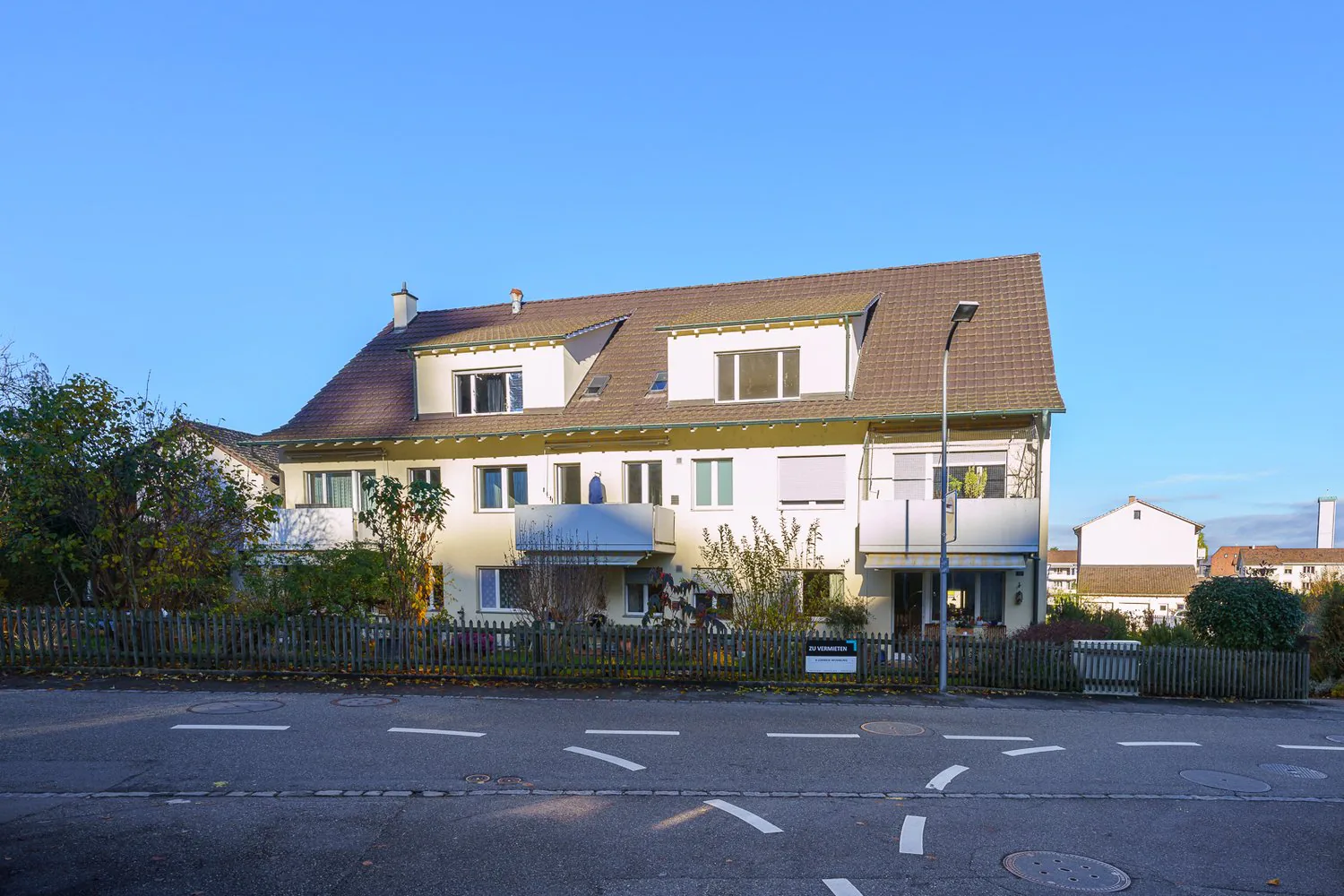 Helle 3-Zimmer-Wohnung mit schöner Aussicht in Pratteln