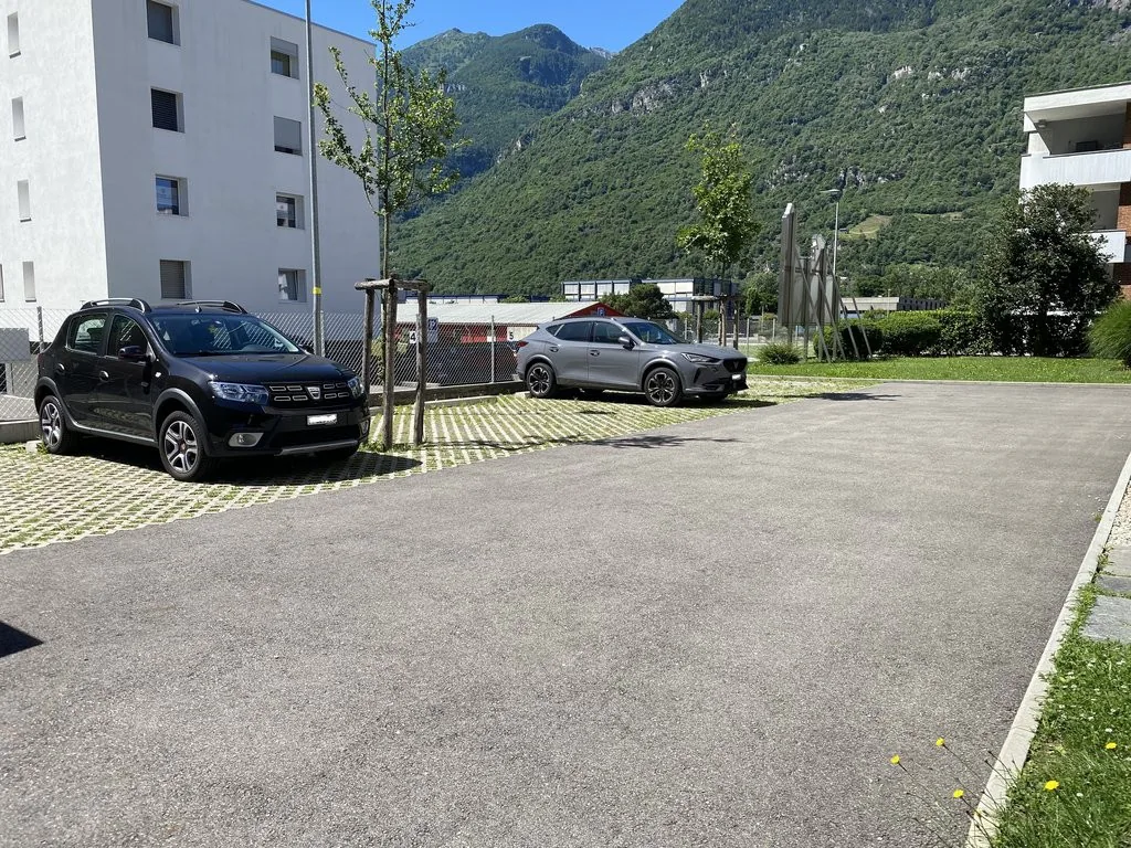 External parking near FFS station