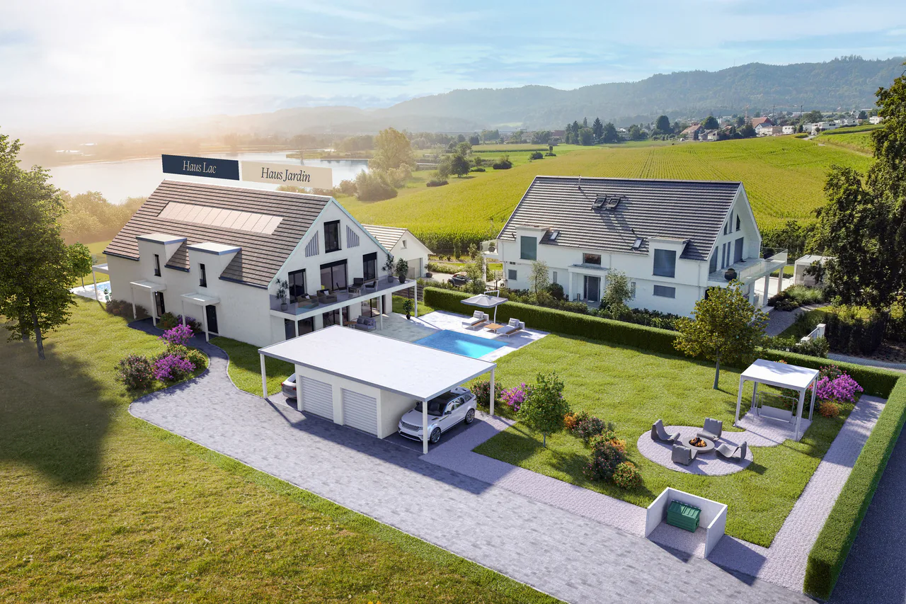 Projet de construction neuve "EDEN" maison mitoyenne "Jardin"