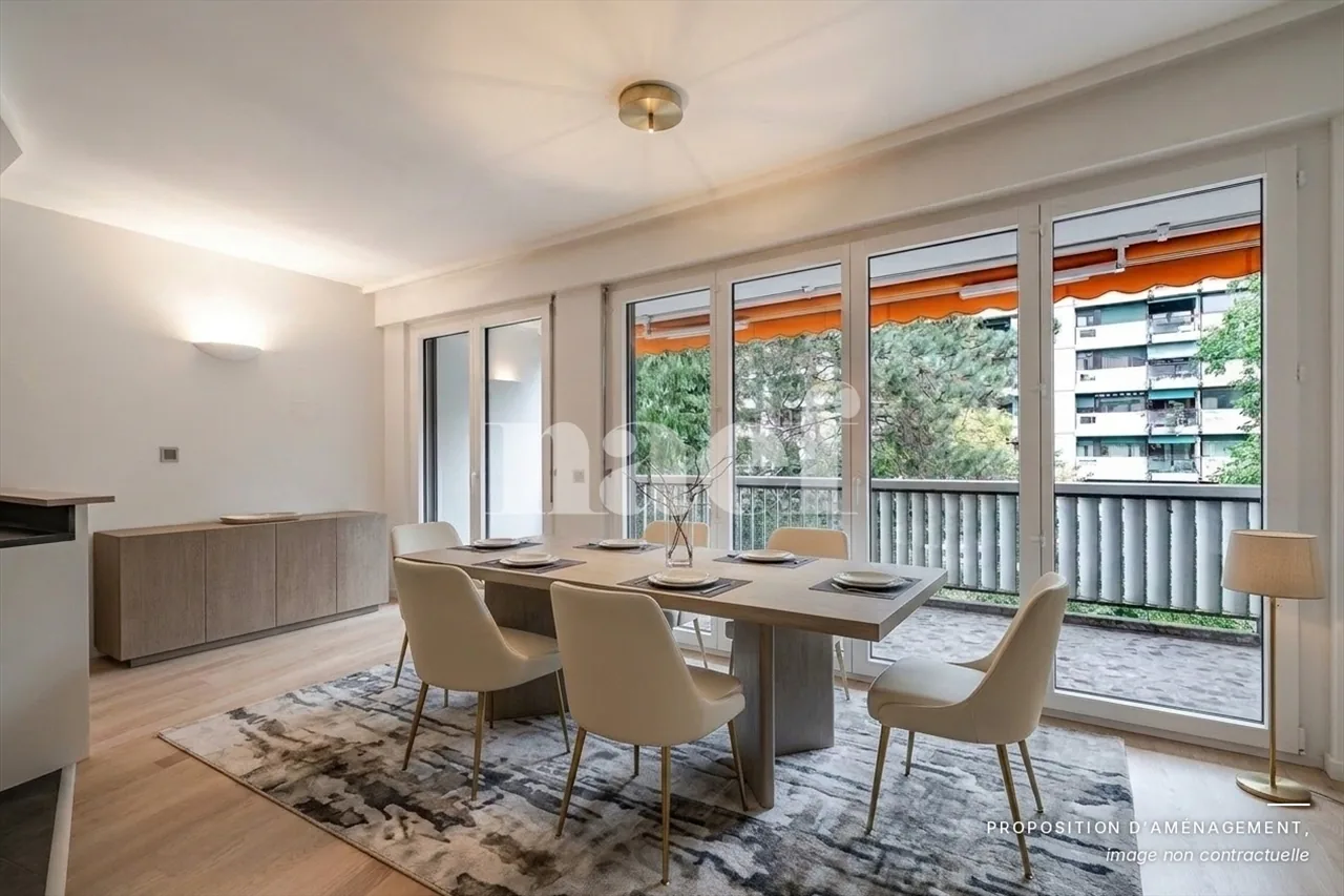 Appartement mit Durchgang im Herzen von Champel
