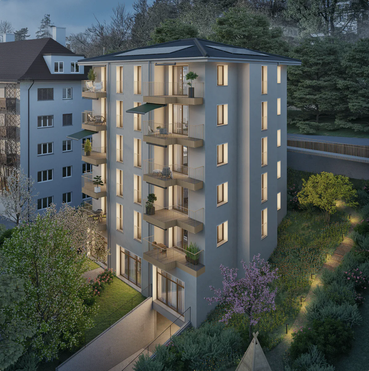 Balcons des Sous-Bois: very close to the city, turned towards nature