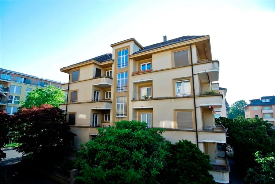 Your apartment under the train station in a pleasant neighborhood