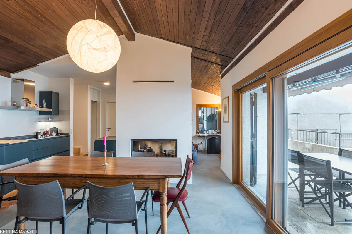 SAGNO NIDO, MAISON À VIVRE AVEC UNE VUE QUI ÉMOUVANTE - LOCATION À ACHAT