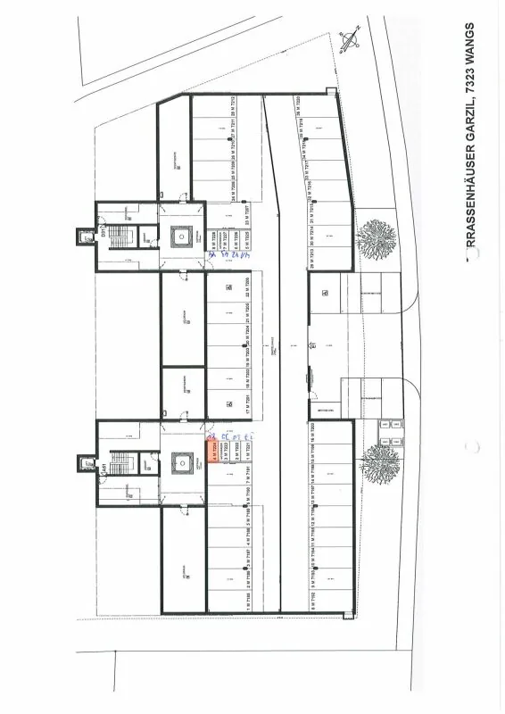 Motorrad-Parkplatz