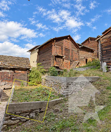 Parcello annesso a un fabbricato agricolo