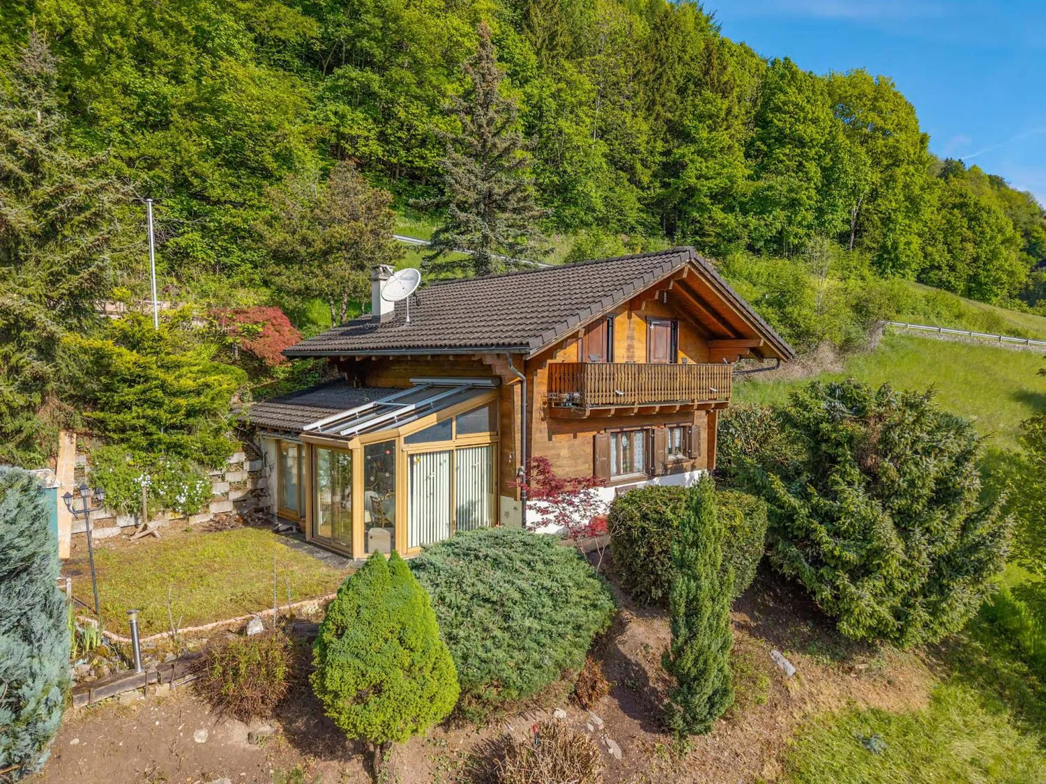 Chalet di 4 locali con fascino e vista