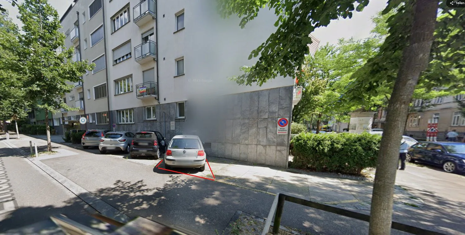 Aussen-Parkplatz Nr. 4 zu vermieten