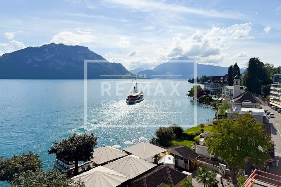 Exklusive 4½-Zimmer Maisonette-Wohnung mit spektakulärer See- und Bergsicht