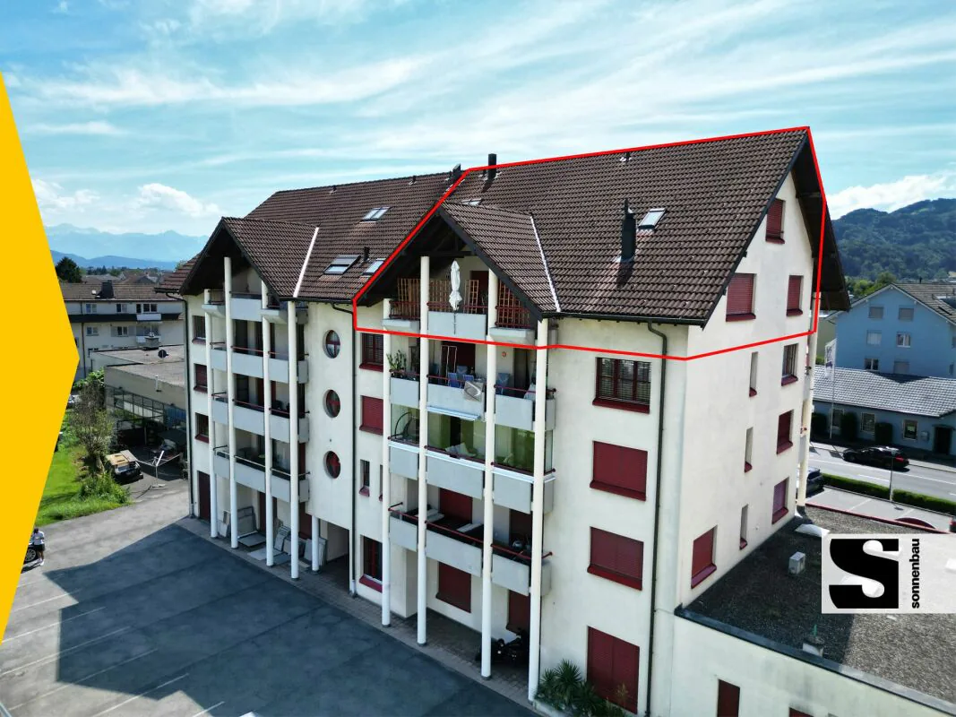 Appartement maisonnette impressionnant de 5,5 pièces