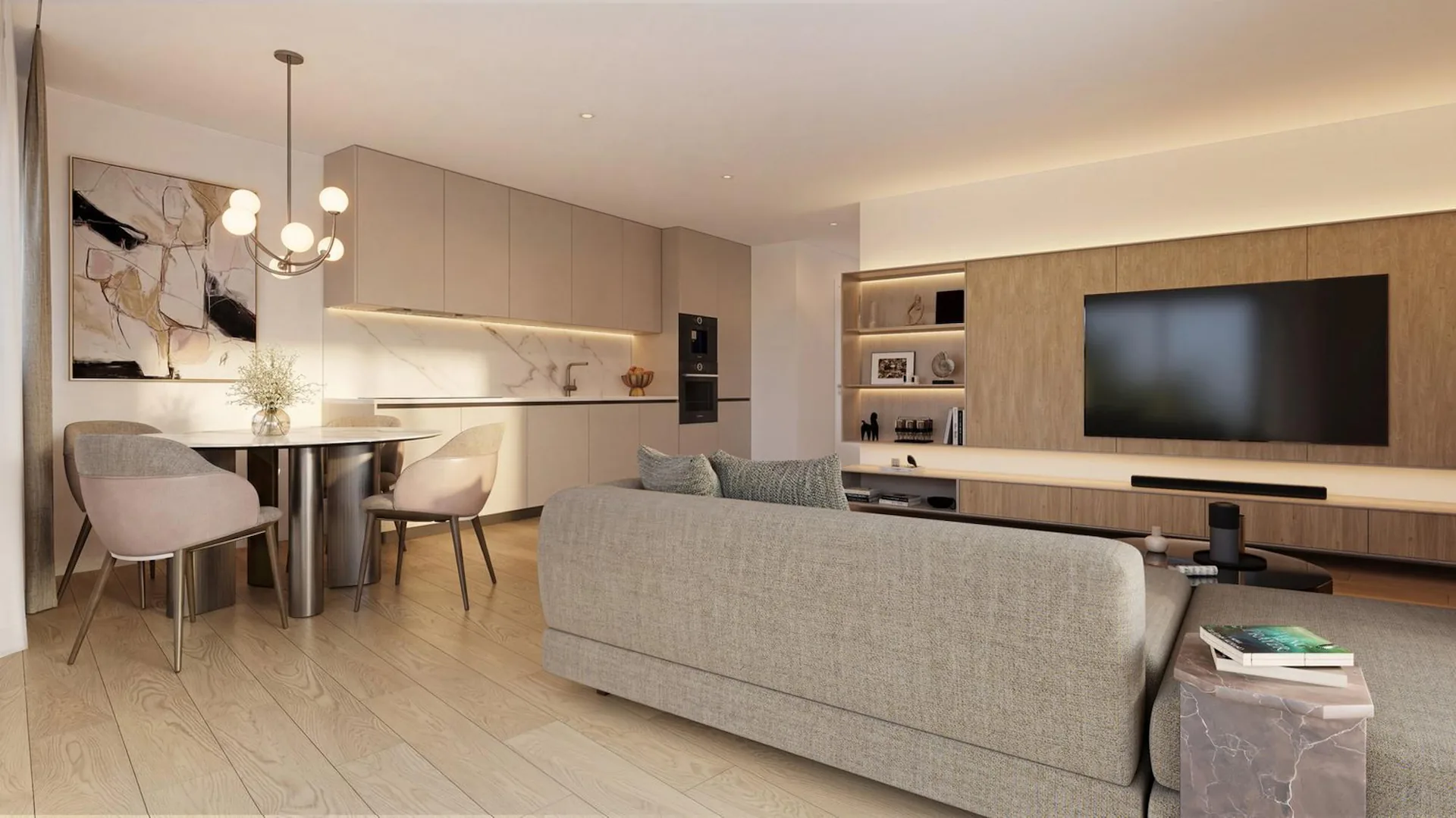 Schönes neues Apartment im Erdgeschoss mit großer Gartenoberfläche in Saxon!