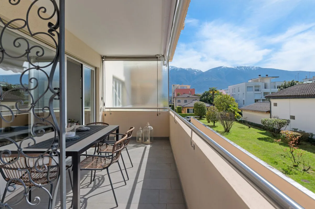 Au cœur d'Ascona, élégant et meublé 3.5 pièces avec piscine - Résidence secondaire