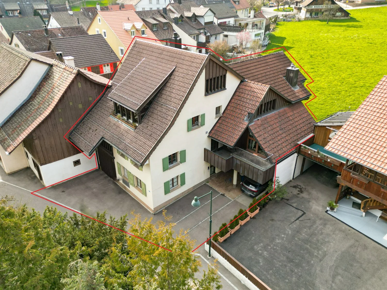 Maison mitoyenne entièrement louée à Langenbruck BL