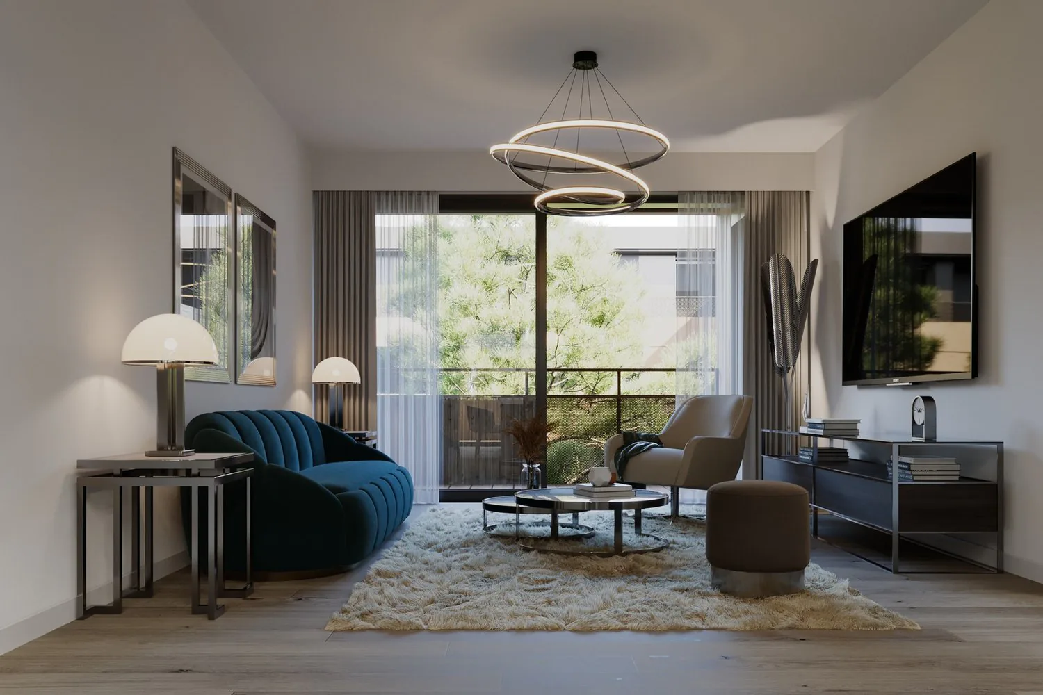 4.5 pièces avec 2 loggias - lumineux et spacieux - Lot B-301
