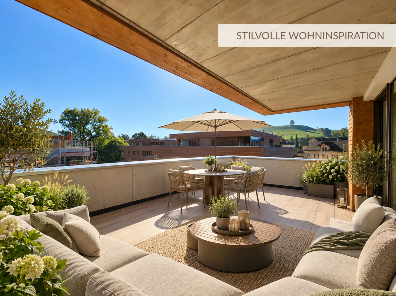 Attikawohnung mit Weitsicht und grosszügiger Terrasse