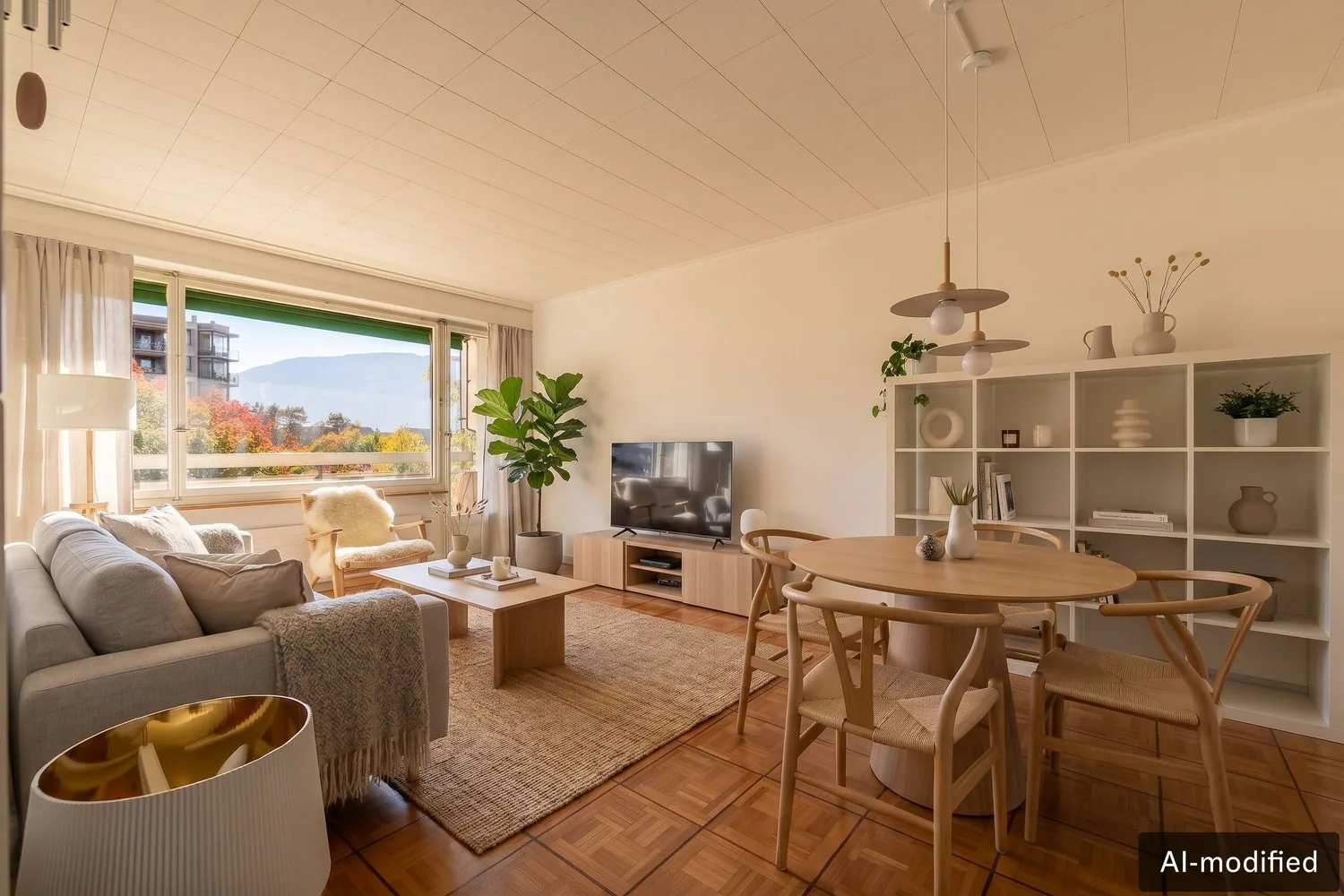 Helles Appartement mit Blick auf den Salève im Herzen von Champel